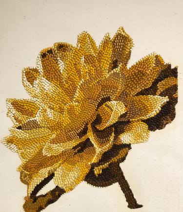 Original Fine Art Botanic Painting by Rachel Daly