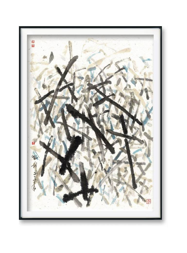 Original Contemporary Abstract Drawing by Friedrich Zettl