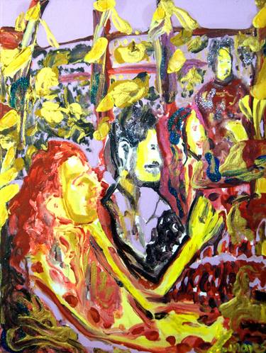 Print of Expressionism People Paintings by yoan linares