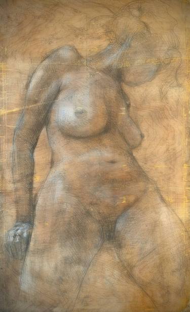 Print of Figurative Erotic Drawings by Damian Tremlett
