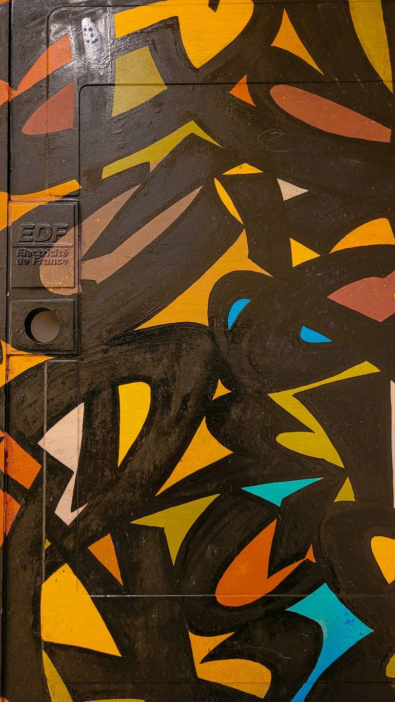 Original Graffiti Painting by Gebrael Hassan