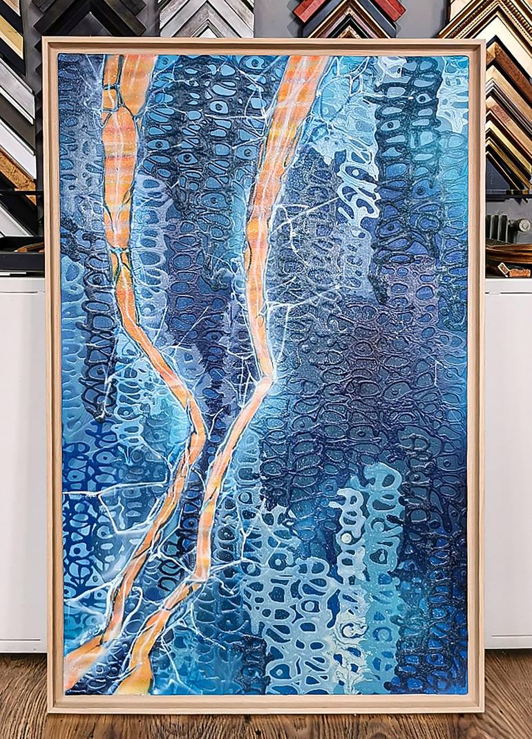 Original Abstract Painting by Gebrael Hassan