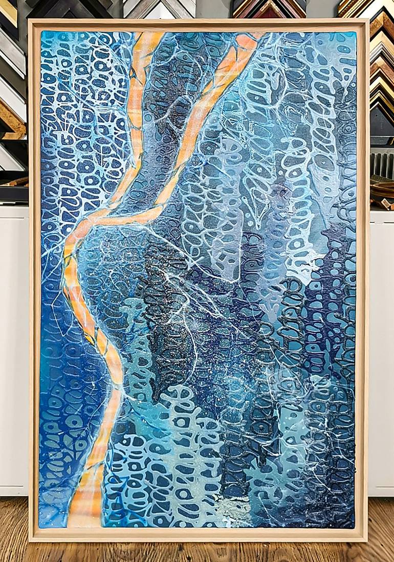 Original Abstract Painting by Gebrael Hassan