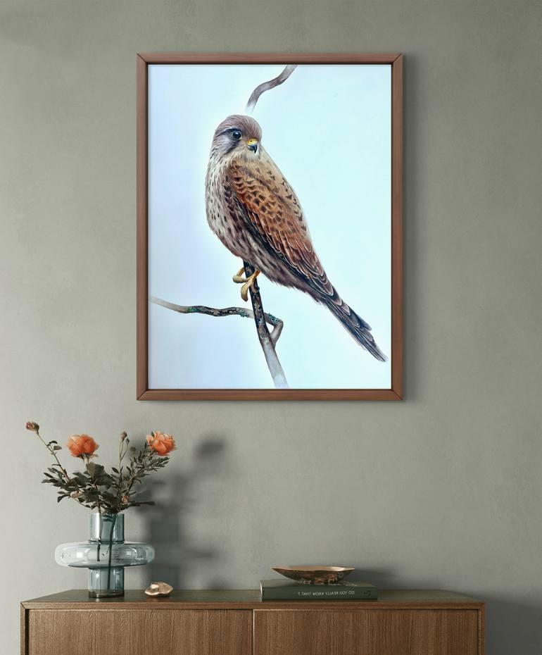 Original Illustration Animal Painting by Olena Rublova