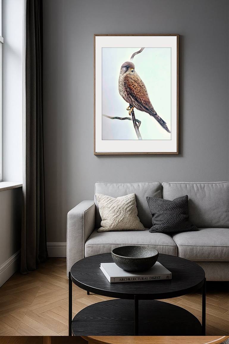 Original Illustration Animal Painting by Olena Rublova