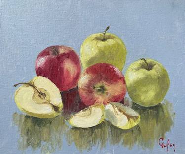 Still life with apples thumb