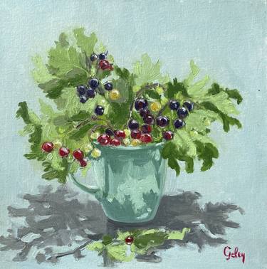 Print of Fine Art Still Life Paintings by Guley Yusifova