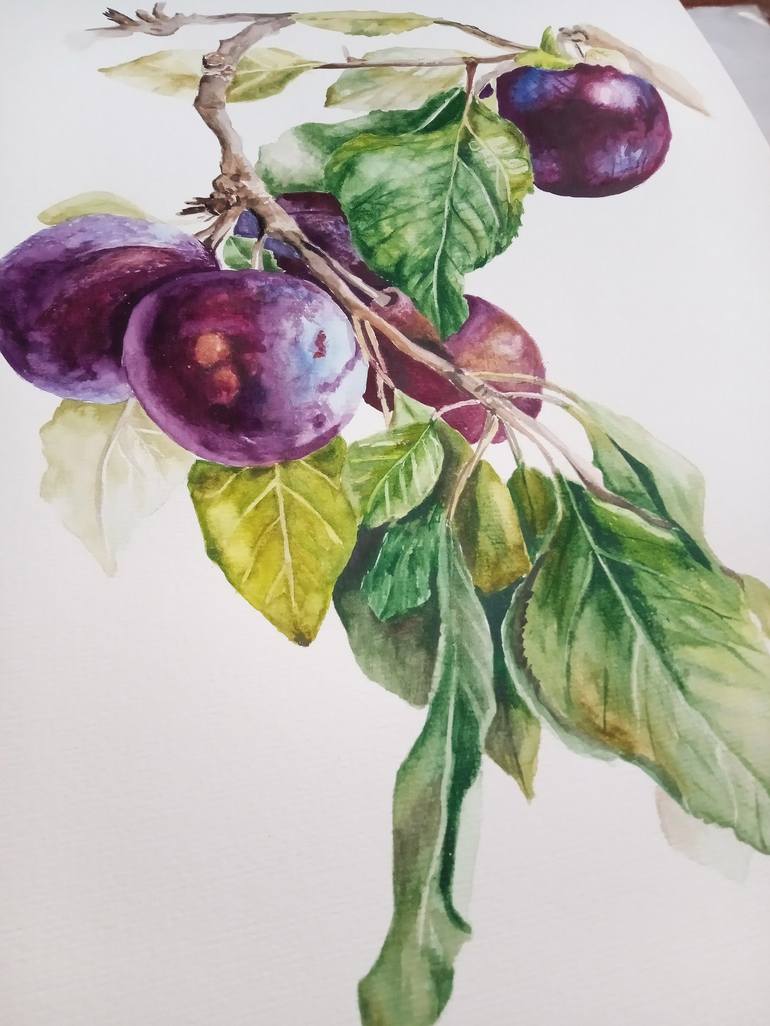 Original Realism Botanic Painting by Tatyana Lysenko