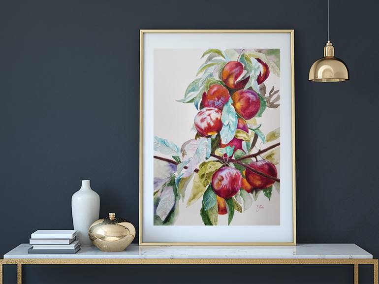 Original Realism Botanic Painting by Tatyana Lysenko