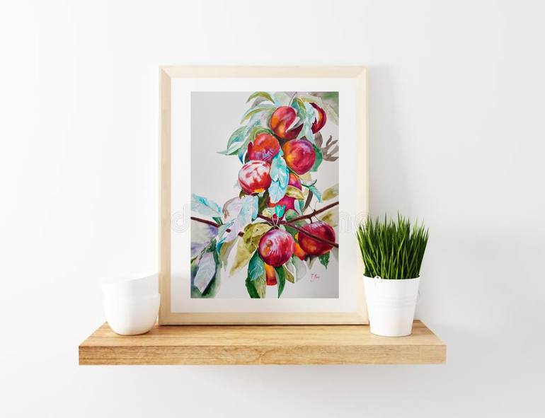 Original Realism Botanic Painting by Tatyana Lysenko