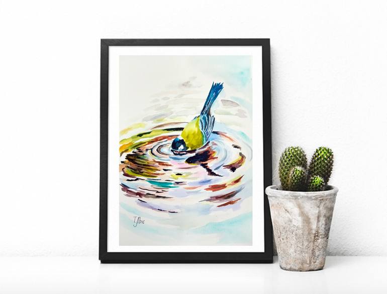 Original Realism Animal Painting by Tatyana Lysenko