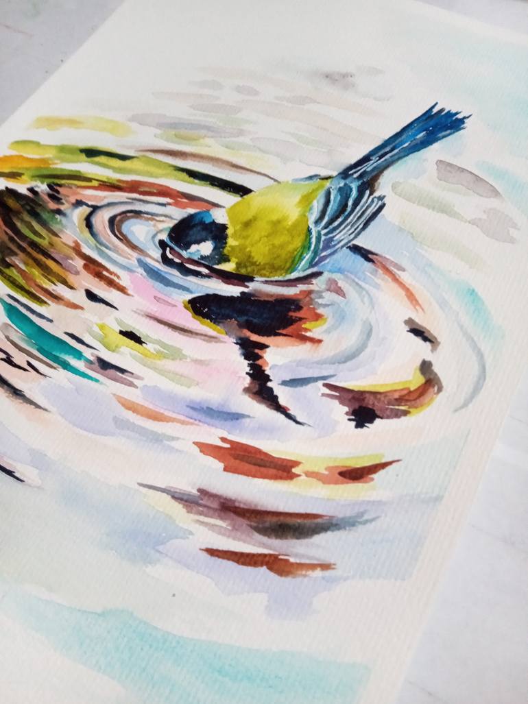 Original Realism Animal Painting by Tatyana Lysenko