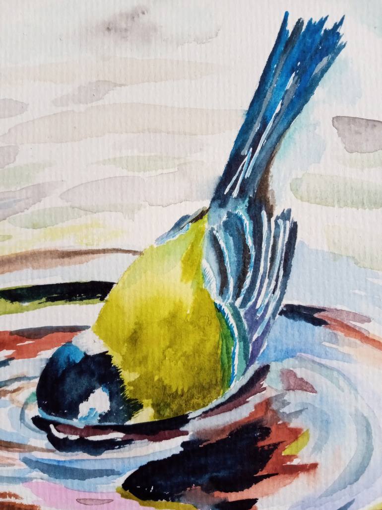 Original Realism Animal Painting by Tatyana Lysenko