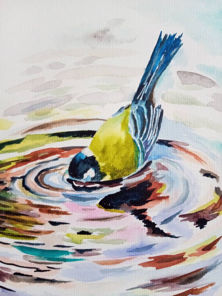 Original Realism Animal Painting by Tatyana Lysenko