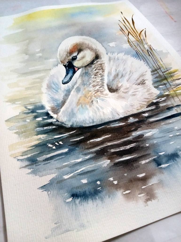 Original Realism Animal Painting by Tatyana Lysenko