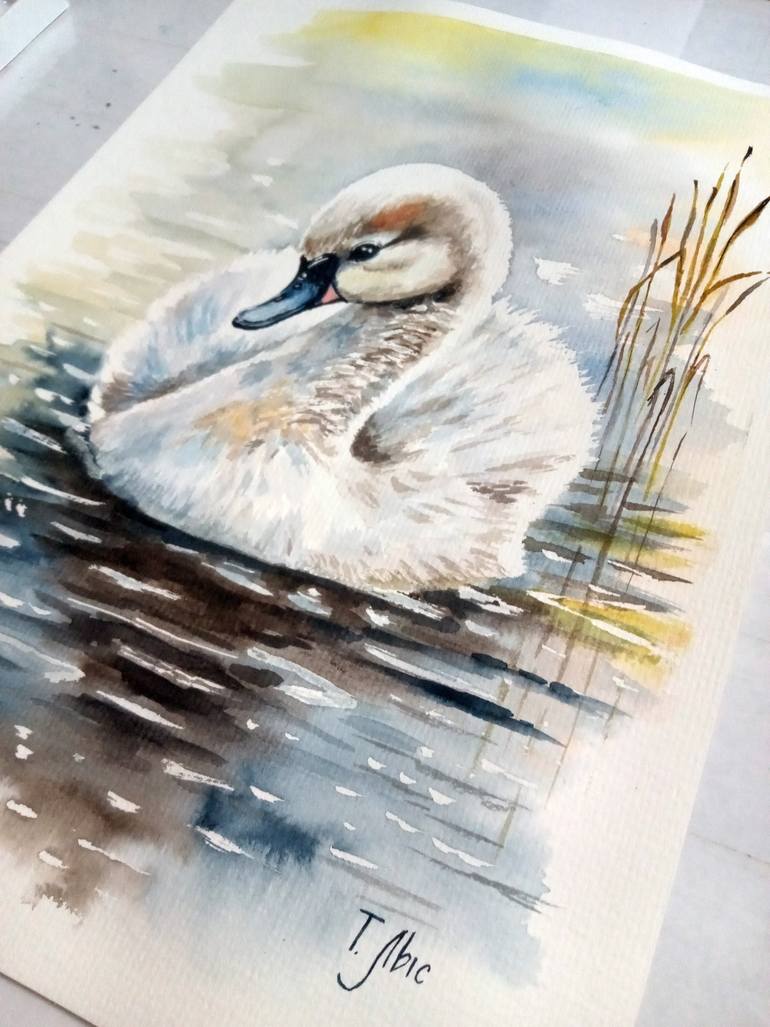 Original Realism Animal Painting by Tatyana Lysenko