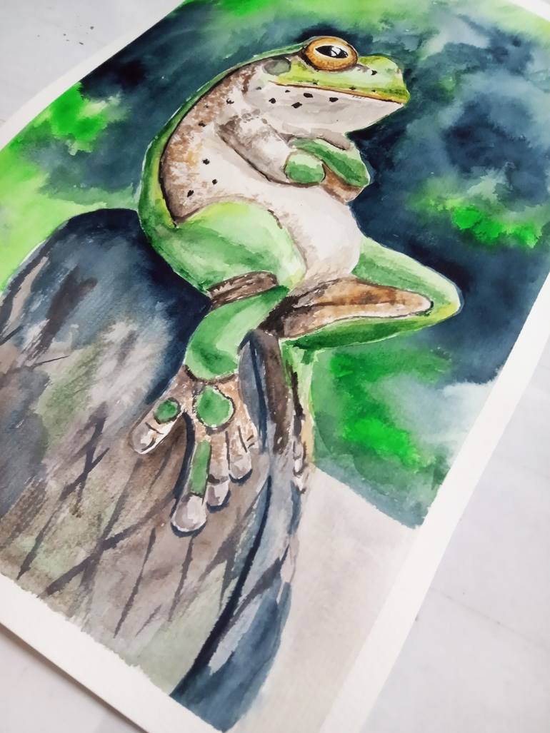 Original Realism Animal Painting by Tatyana Lysenko