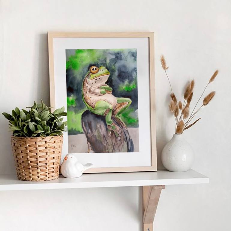 Original Realism Animal Painting by Tatyana Lysenko