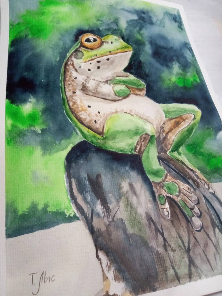 Original Realism Animal Painting by Tatyana Lysenko