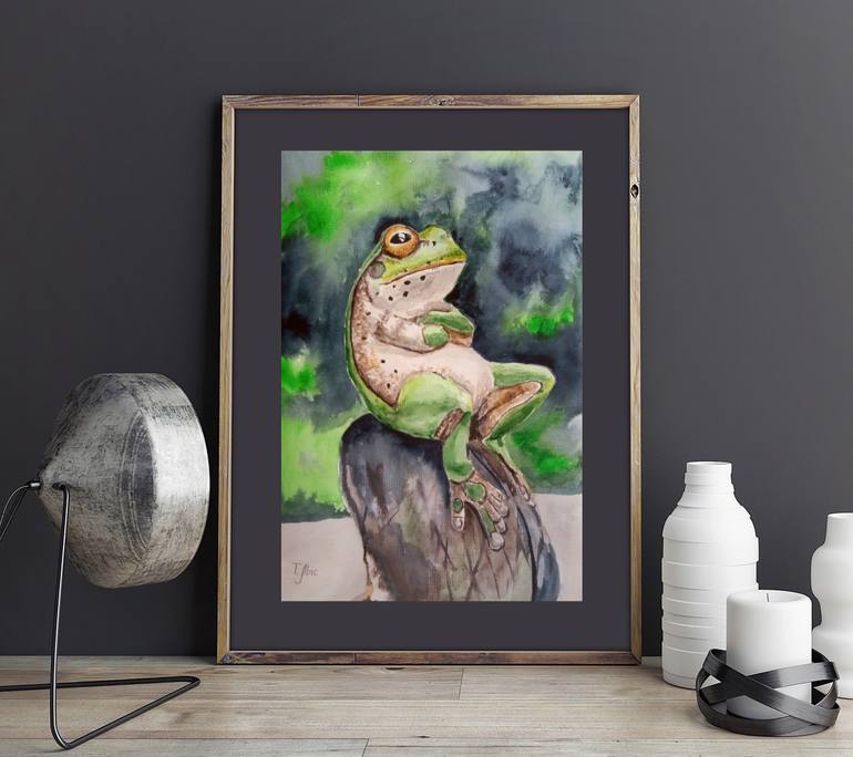 Original Realism Animal Painting by Tatyana Lysenko