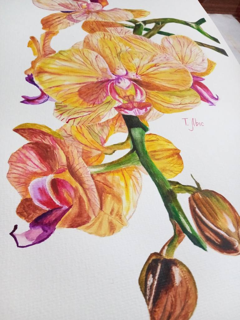 Original Realism Botanic Painting by Tatyana Lysenko