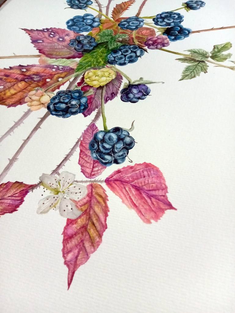 Original Realism Botanic Painting by Tatyana Lysenko