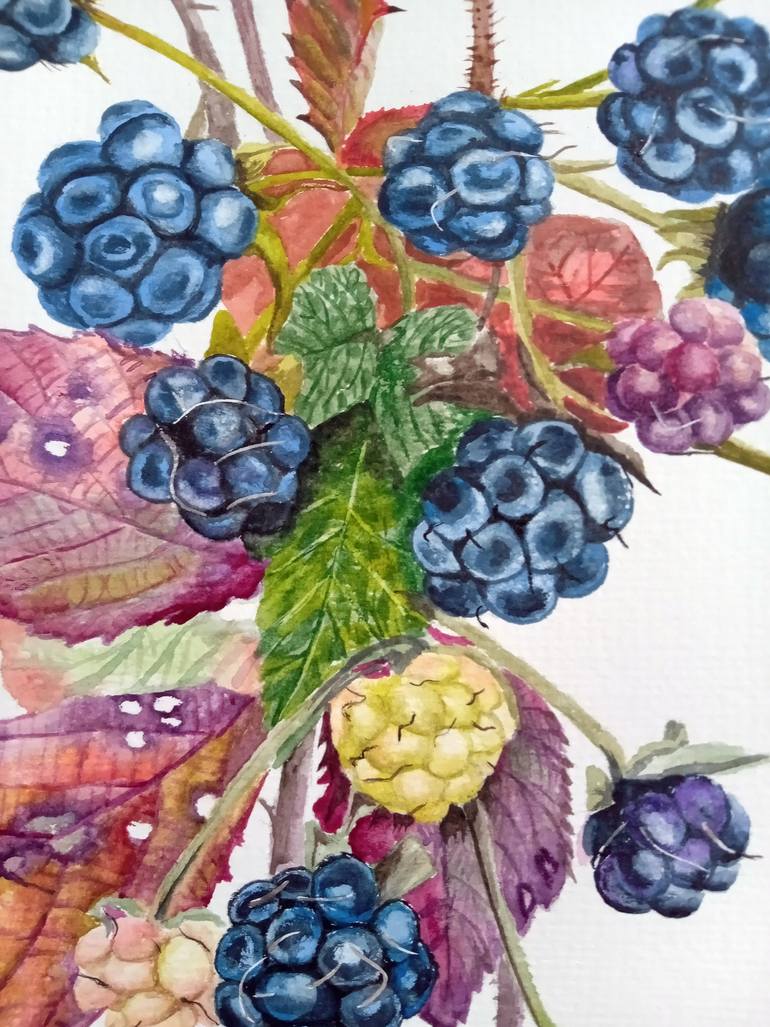 Original Realism Botanic Painting by Tatyana Lysenko