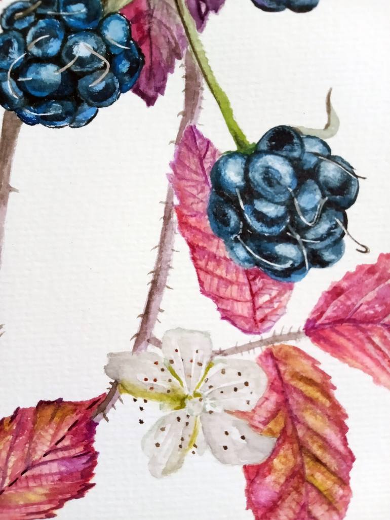 Original Realism Botanic Painting by Tatyana Lysenko