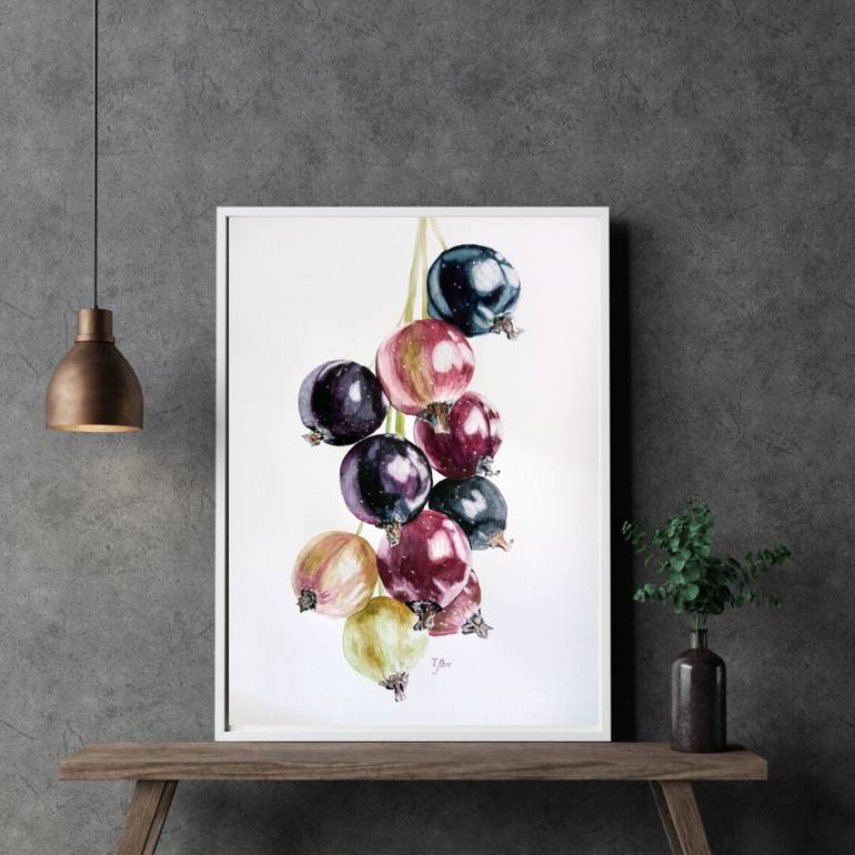 Original Realism Botanic Painting by Tatyana Lysenko
