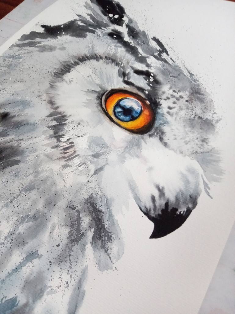 Original Realism Animal Painting by Tatyana Lysenko