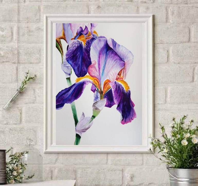 Original Realism Botanic Painting by Tatyana Lysenko
