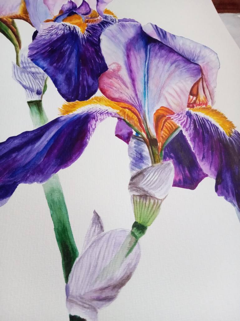 Original Realism Botanic Painting by Tatyana Lysenko