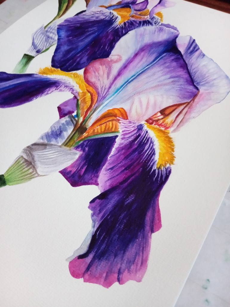 Original Realism Botanic Painting by Tatyana Lysenko
