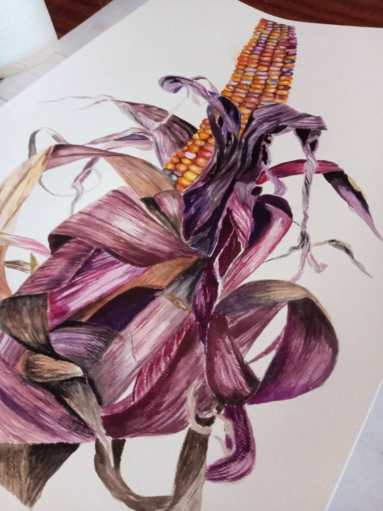 Original Realism Botanic Painting by Tatyana Lysenko