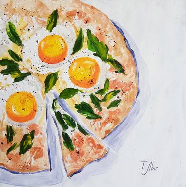 Original Modern Food & Drink Painting by Tatyana Lysenko