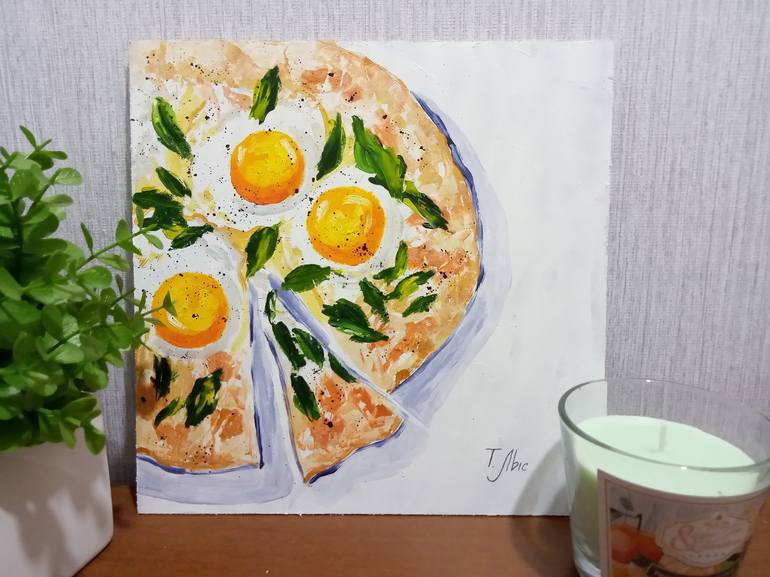 Original Modern Food & Drink Painting by Tatyana Lysenko