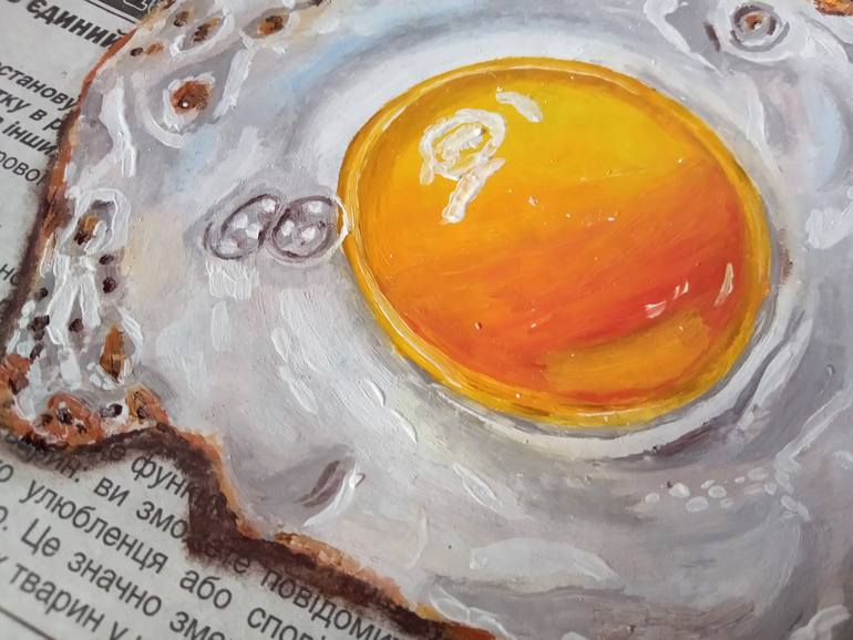 Original Modernism Food & Drink Painting by Tatyana Lysenko