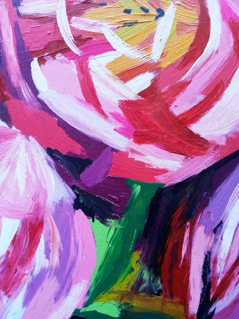 Original Impressionism Floral Painting by Tatyana Lysenko