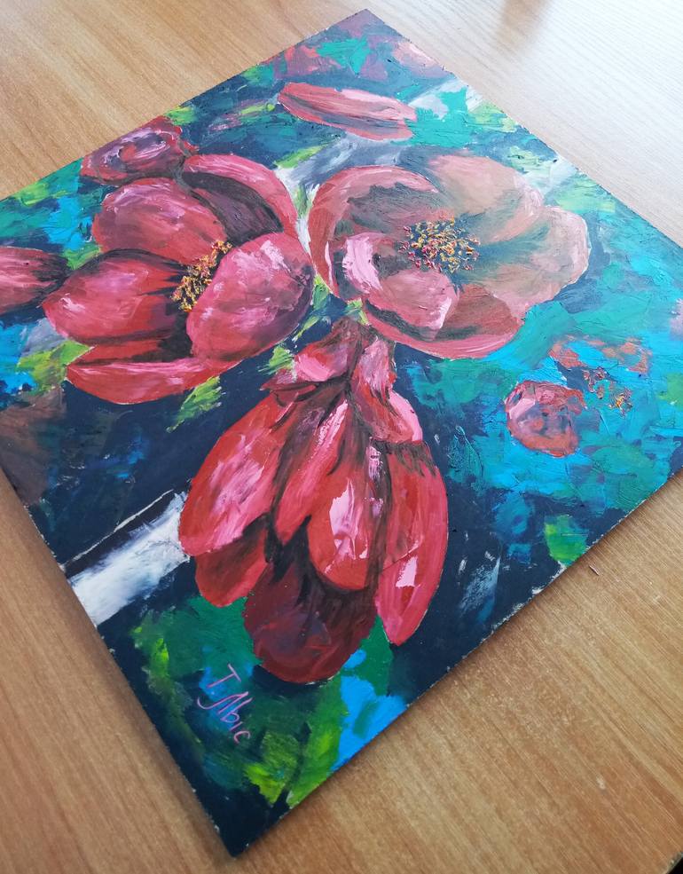 Original Impressionism Floral Painting by Tatyana Lysenko