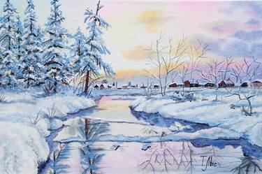 Print of Seasons Paintings by Tatyana Lysenko