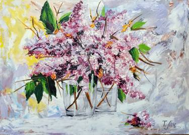 Original Impressionism Floral Paintings by Tatyana Lysenko