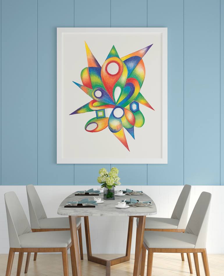 Original Illustration Abstract Painting by Sweta Patel