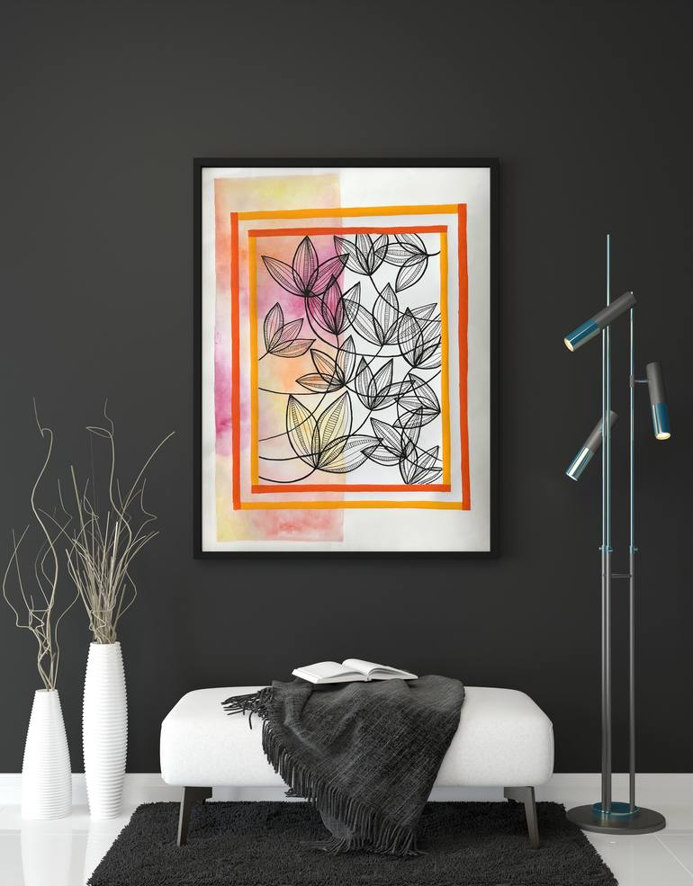 Original Illustration Abstract Painting by Sweta Patel
