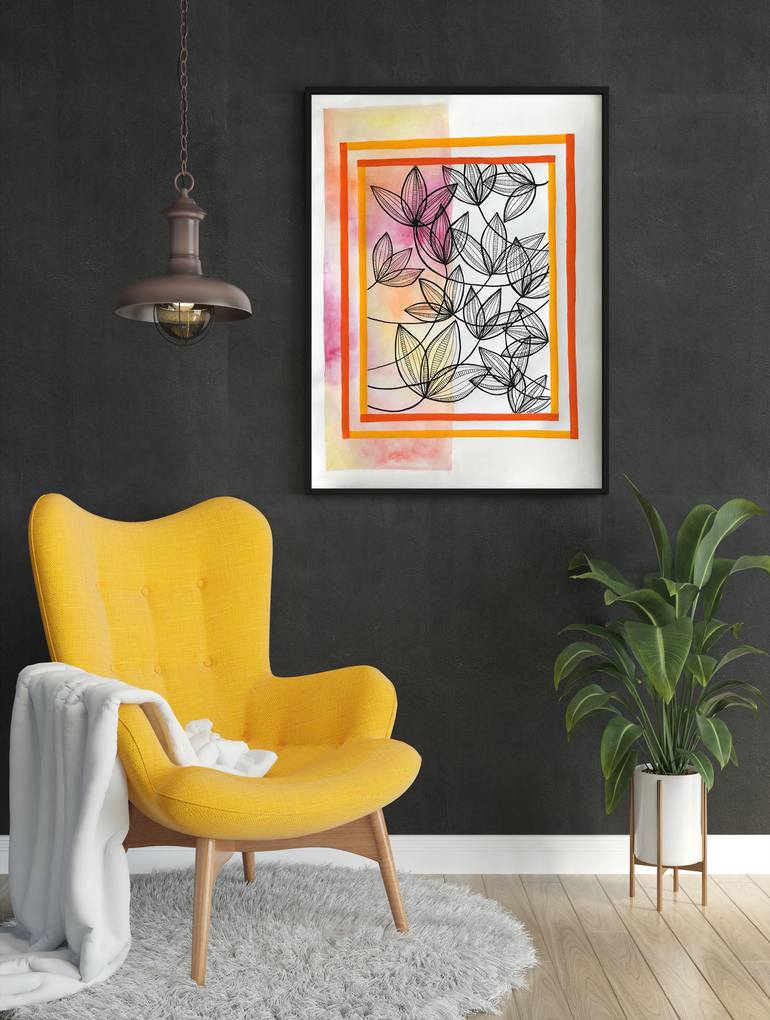 Original Illustration Abstract Painting by Sweta Patel