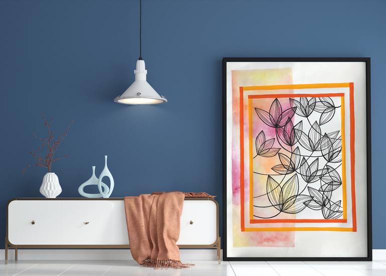 Original Illustration Abstract Painting by Sweta Patel