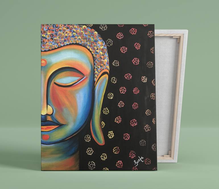Original Abstract Religion Painting by Sweta Patel