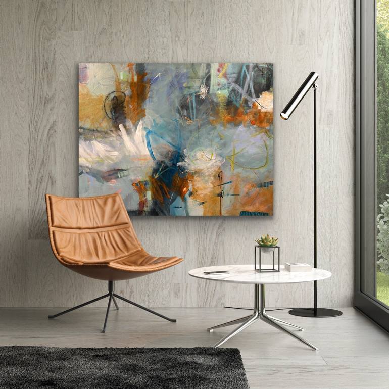 Original Abstract Painting by Carol MacConnell