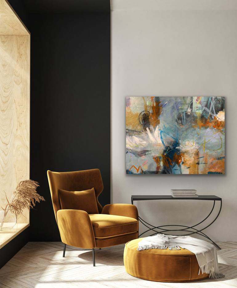 Original Abstract Painting by Carol MacConnell