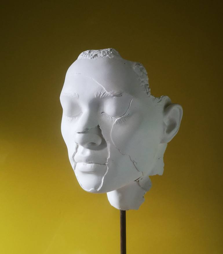 Print of 3d Sculpture Portrait Sculpture by Katarina Crawford