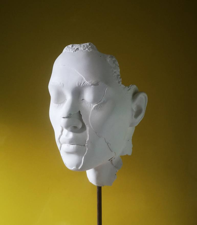 Original Portrait Sculpture by Katarina Crawford